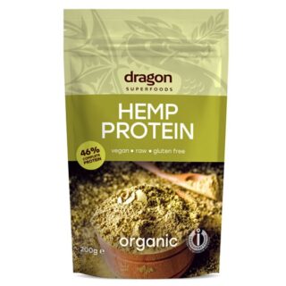 Био Протеин от Конопени Семена, Dragon Superfoods, 200g