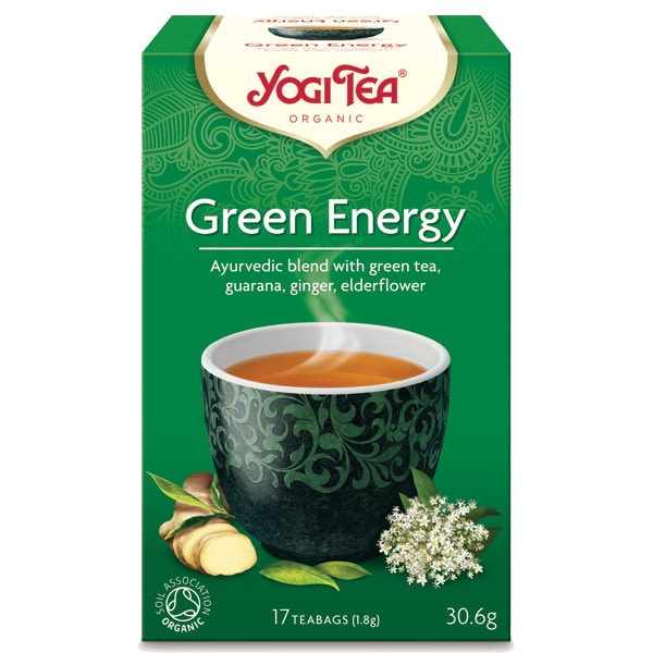 green balance Био Аюрведичен Чай Зелена Енергия, Yogi Теа