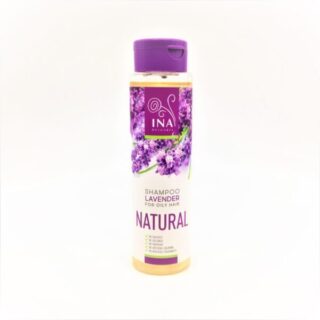 Натурален шампоан с лавандула срещу мазна коса и пърхот INA cosmetics