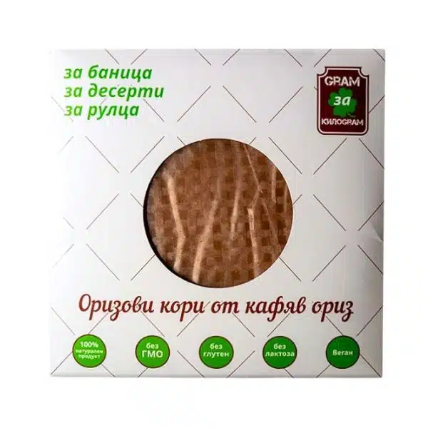 Оризови кори кафяв ориз 110гр 12бр