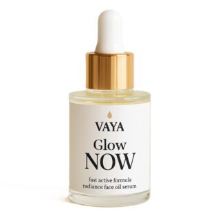 хидратиращ серум Glow NOW серум за лице от VAYA Naturals – натурална хидратация с алое, камелия и масло от жожоба и витамин Е