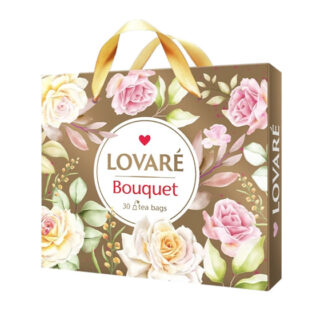Подаръчен комплект чай LOVARE Bouquet